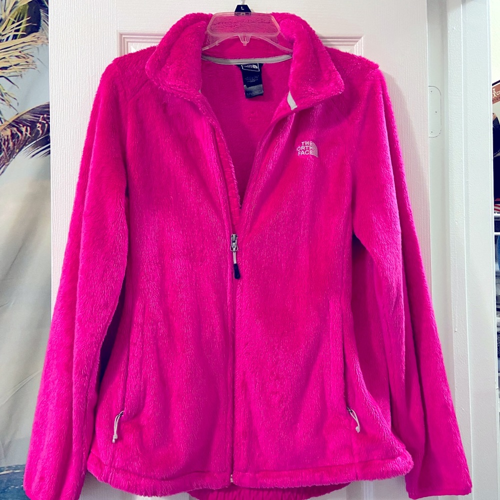 Women’s hot pink North Face jacket